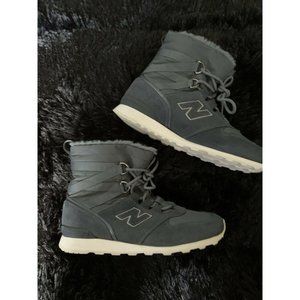 New Balance Dark Blue Fux Fur Outdoor Boot Shoe